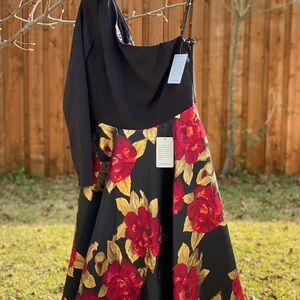 Chi Chi London one shoulder dress